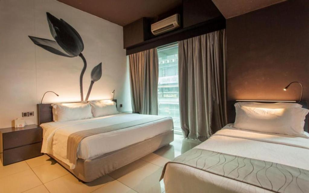 Le Apple Boutique Hotel Bukit Bintang Kuala Lumpur Kültér fotó